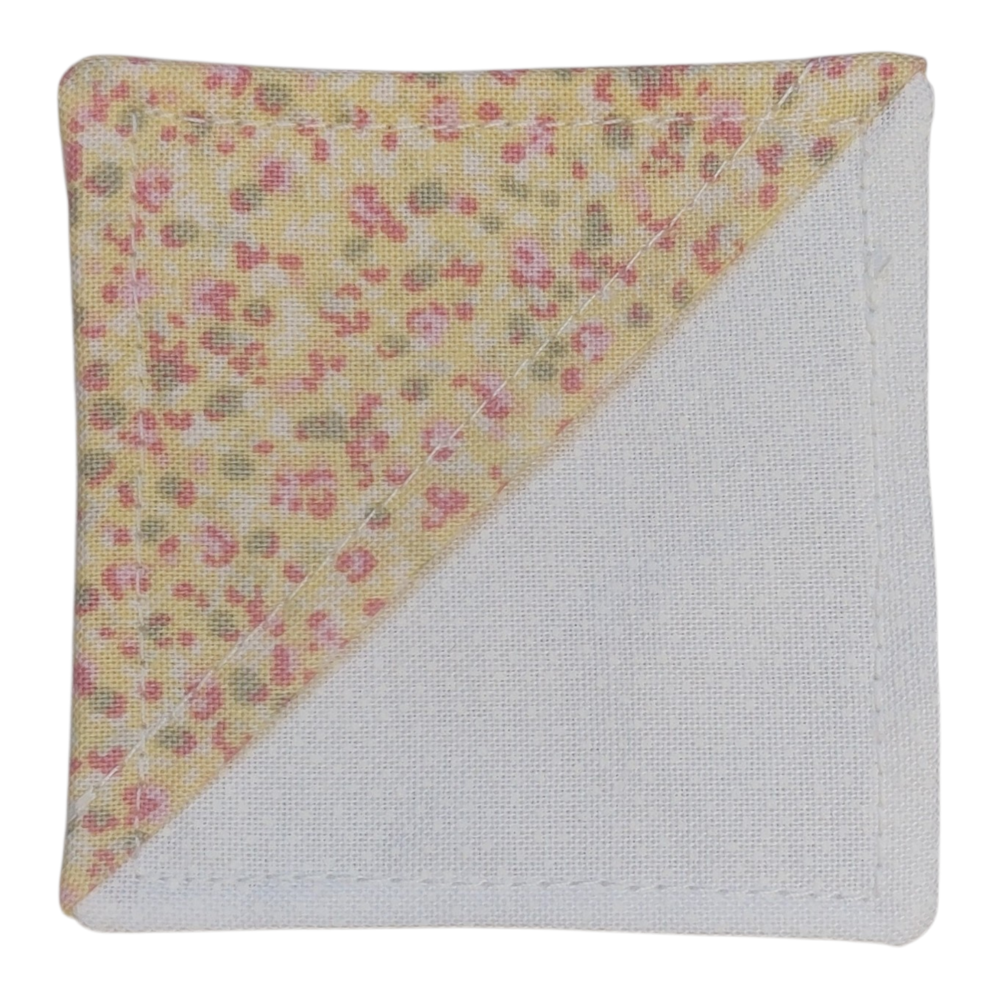Yellow floral corner bookmark