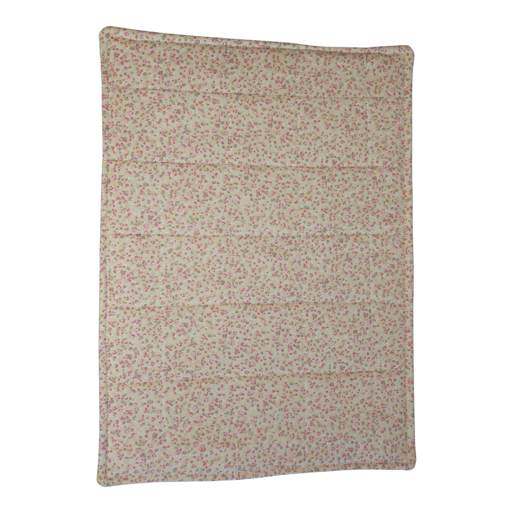 Yellow floral hot mat