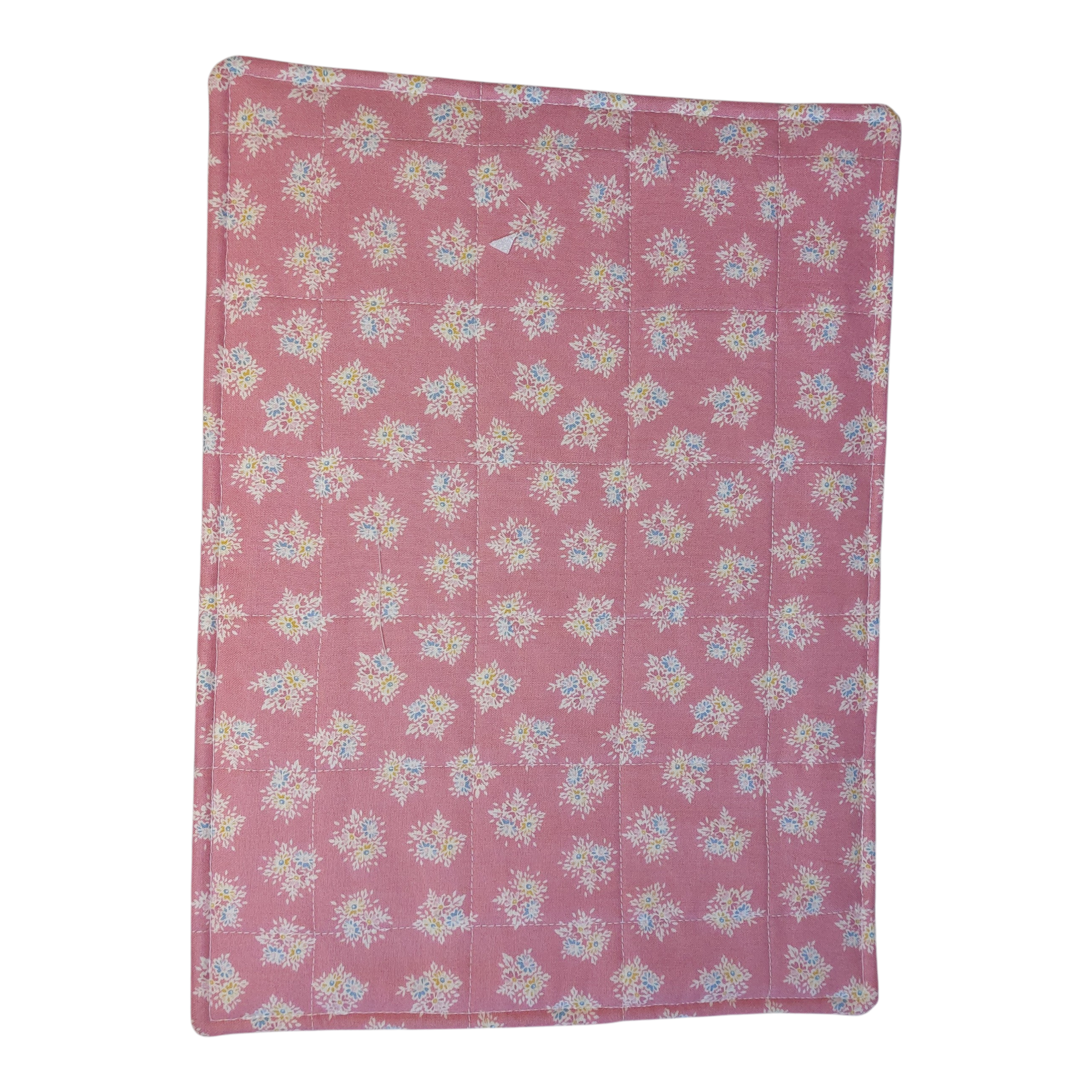 Pink floral hot mat