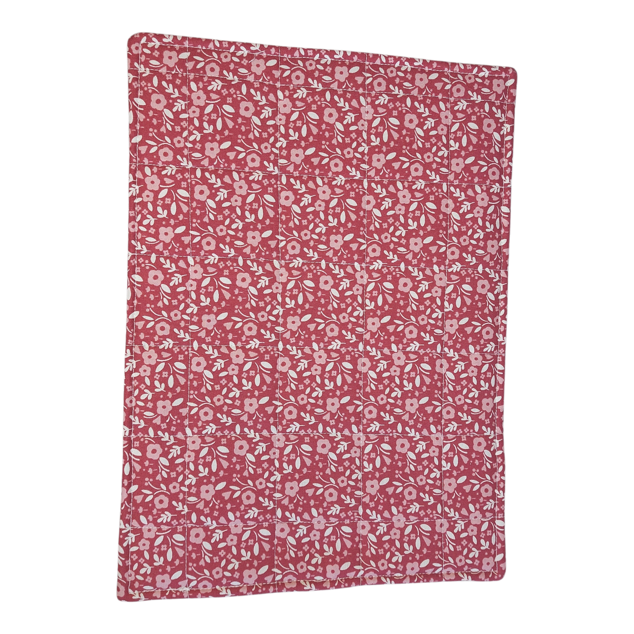 Red floral hot mat