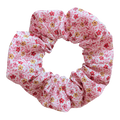 Yellow and pink scrunchie